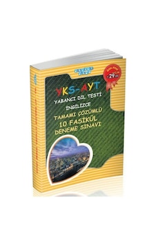 YKS-AYT Yabancı Dil Testi İngilizce Tamamı Çözümlü 10 Fasikül ... YKS-AYT Yabancı Dil Testi İngilizce Tamamı Çözümlü 10 Fasikül ...
