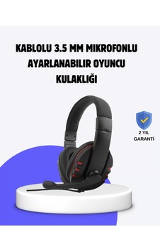 Kırmızı Kulaklık Mikrofonlu Ayarlanabilir Konforlu Tasarımlı 00 Kırmızı Kulaklık Mikrofonlu Ayarlanabilir Konforlu Tasarımlı 00