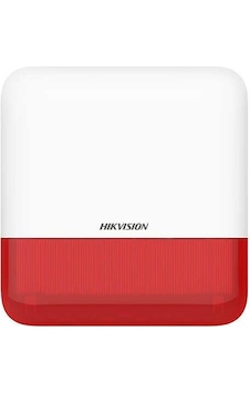 Hikvision Ds-Ps1-E-We Kablosuz Dış Ortam Siren Kırmızı Hikvision Ds-Ps1-E-We Kablosuz Dış Ortam Siren Kırmızı