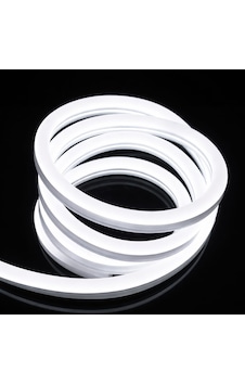 Neon Şerit Led 220 Volt Esnek Silikonlu Aydınlatma + Fiş Dahil 1 Mt-beyaz Beyaz Neon Şerit Led 220 Volt Esnek Silikonlu Aydınlatma + Fiş Dahil 1 Mt-beyaz Beyaz