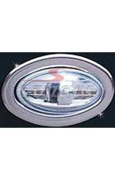 S-Dizayn  Citroen C2 Krom Sinyal Çerçevesi 2 Prç 2003-2009
