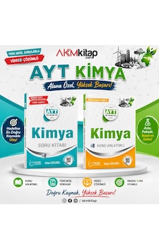 Ayt Kimya Konu Anlatımı Ve Soru Bankası 2 Kitap Set Palme Yayınları