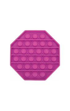 Pop It Sekizgen Tek Renk Özel Pop Duyusal Oyuncak Zihinsel Stres Popit Sekizgen Pembe W1018