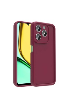 Realme C61 Kılıf Kamera Korumalı Zore Ananas Kapak Mürdüm Realme C61 Kılıf Kamera Korumalı Zore Ananas Kapak Mürdüm