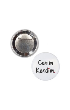 2'li Canım Kendim Özel Metal İğneli Rozet Diğer