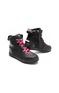 Rebelhorn Vandal 2 Motosiklet Botu Siyah - Pembe Rebelhorn Vandal 2 Motosiklet Botu Siyah - Pembe