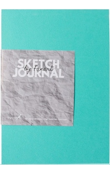 Fanart Sketch Journal A5 Ivory Kağıt Turkuaz Kapak Eskiz Defteri