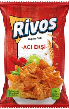 Rivos Acı Ekşi Buğday Cips 56 G Rivos Acı Ekşi Buğday Cips 56 G