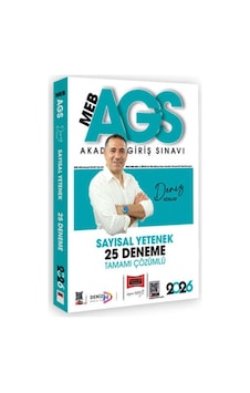 Yargı Meb Ags Sayısal Yetenek 25 Deneme Çözümlü Deniz Atalay 2026 Yargı Meb Ags Sayısal Yetenek 25 Deneme Çözümlü Deniz Atalay 2026