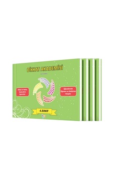 Dikkat Akademisi 4. Sınıf Seti (4 Kitap) - Çetin Özbey - Yuka Kids Dikkat Akademisi 4. Sınıf Seti (4 Kitap) - Çetin Özbey - Yuka Kids