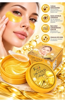 3b Trend Rose 24k Gold 60'lı Göz Altı Maskesi Aydınlık, Nemli Ve Pürüzsüz Göz Çevresi Görünümü 3b Trend Rose 24k Gold 60'lı Göz Altı Maskesi Aydınlık, Nemli Ve Pürüzsüz Göz Çevresi Görünümü