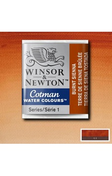 Winsor & Newton Cotman Yarım Tablet Sulu Boya 074 Burnt Sienna Çok Renkli Winsor & Newton Cotman Yarım Tablet Sulu Boya 074 Burnt Sienna Çok Renkli