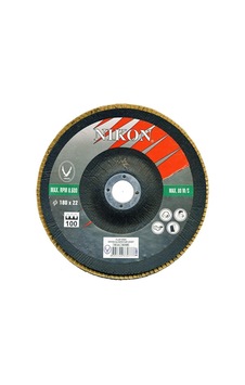 Nikon Alüminyum Oksit Flap Disk 180mm 100 Kum 20 Adet Nikon Alüminyum Oksit Flap Disk 180mm 100 Kum 20 Adet