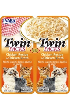 Ciao Twins Churu Tavuk Etlı Tavuk Sulu Kedi Çorbası 2 X 40 Gr Ciao Twins Churu Tavuk Etlı Tavuk Sulu Kedi Çorbası 2 X 40 Gr