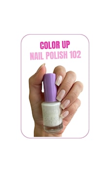Color Up Nail Polish Oje 102 Coconut Juice - Beyaz Color Up Nail Polish Oje 102 Coconut Juice - Beyaz