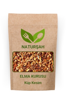 Naturşah Elma Kurusu / Küp Kesim 1 KG Naturşah Elma Kurusu / Küp Kesim 1 KG