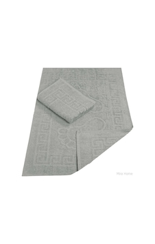 2 Li Banyo Ayak Havlusu %100 Pamuk 50x70 Cm Menesch Gri 2 Li Banyo Ayak Havlusu %100 Pamuk 50x70 Cm Menesch Gri