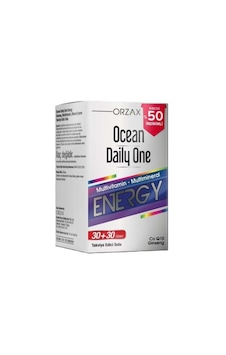 Ocean Daily One Energy Takviye Edici Gıda 30+30 Tablet Ocean Daily One Energy Takviye Edici Gıda 30+30 Tablet