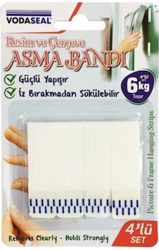 Vodaseal Cırt Resim ve Çerçeve Asma Bandı Vodaseal Cırt Resim ve Çerçeve Asma Bandı