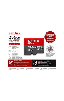 Sandisk 256gb Micro Sdxc Hafıza Kartı Class 10 Uhs-ı 100mb/s Sandisk 256gb Micro Sdxc Hafıza Kartı Class 10 Uhs-ı 100mb/s