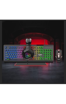 Yılıma Qs-3005 4+1 Klavye Mouse Kulaklık Mousepad Full Oyuncu Ekipman Seti Lazer Yılıma Qs-3005 4+1 Klavye Mouse Kulaklık Mousepad Full Oyuncu Ekipman Seti Lazer