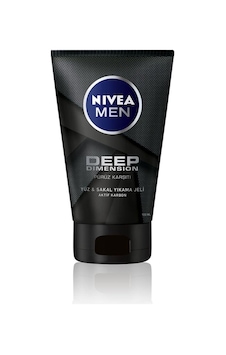 Nivea Men Deep Dimension Pürüz Karşıtı Yüz & Sakal Yıkama Jeli 100 ML