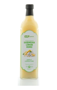 Yeşil Pazar Taşköprü Yöresinden Sarımsak Limon Kürü 1 Litre Yeşil Pazar Taşköprü Yöresinden Sarımsak Limon Kürü 1 Litre