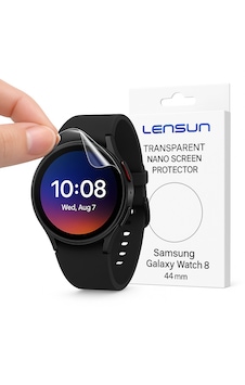 Lensun Şeffaf Nano Ekran Koruma Samsung Uyumlu Galaxy Watch 8 44mm Lensun Şeffaf Nano Ekran Koruma Samsung Uyumlu Galaxy Watch 8 44mm