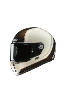 Hjc V10 Hodu MC9 Kapalı Motosiklet Kaskı Krem Kahve Hjc V10 Hodu MC9 Kapalı Motosiklet Kaskı Krem Kahve