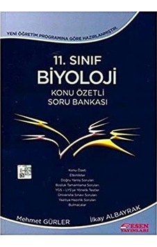 Esen Yayınları 11 Sınıf Biyoloji Konu Özetli Soru Bankası Esen Yayınları 11 Sınıf Biyoloji Konu Özetli Soru Bankası