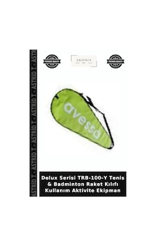 Delux Serisi Trb-100-y Tenis & Badminton Raket Kılıfı Kullanım Aktivite Ekipman Delux Serisi Trb-100-y Tenis & Badminton Raket Kılıfı Kullanım Aktivite Ekipman