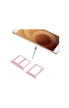 Samsung Galaxy Uyumlu C9 Pro / C9000 Rose Gold Sim Kart Tepsisi + Mikro Sd Kart Tepsisi Samsung Galaxy Uyumlu C9 Pro / C9000 Rose Gold Sim Kart Tepsisi + Mikro Sd Kart Tepsisi