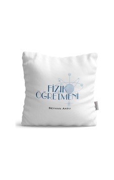 Kişiye Özel Fizik Öğretmeni Saten Yastık - 1 Beyaz Kişiye Özel Fizik Öğretmeni Saten Yastık - 1 Beyaz