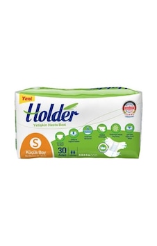 Holder Tekstil Yüzeyli Belbantlı Hasta Bezi Küçük Boy S 30'Lu Holder Tekstil Yüzeyli Belbantlı Hasta Bezi Küçük Boy S 30'Lu