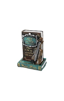 Gitar - Kitap Vintage Dekoratif Biblo - Kumbara 21x14x10cm Reçine 4915 59413304 Gitar - Kitap Vintage Dekoratif Biblo - Kumbara 21x14x10cm Reçine 4915 59413304