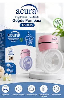 Acura Ac-3025 Giyilebilir Göğüs Pompası Acura Ac-3025 Giyilebilir Göğüs Pompası