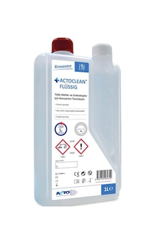 Acto Actoclean Flüssig Aletler Ve Endoskoplar İçin Konsantre Temizleyici 1 L Acto Actoclean Flüssig Aletler Ve Endoskoplar İçin Konsantre Temizleyici 1 L