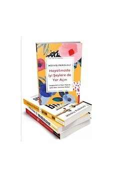 Müthiş Psikoloji Seti - 3 Kitap Takım Defter Hediyeli - Müthiş Psikoloji - Destek Yayınları