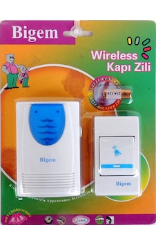 Bigem MB-519 14 Melodili Kablosuz Kapı Zili Pilli Bigem MB-519 14 Melodili Kablosuz Kapı Zili Pilli