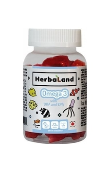 Herbaland Kids Omega 3 With Dha And Epa 60 Adet