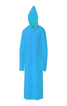 Bay-tec Yağmurluk Süper Pvc Fermuarlı Mavi Mk-5132