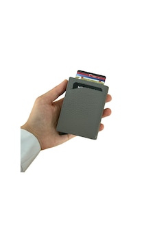 Modica Pescol - Hakiki Deri RFID Korumalı Mekanizmalı Kartlık/Cüzdan Modica Pescol - Hakiki Deri RFID Korumalı Mekanizmalı Kartlık/Cüzdan