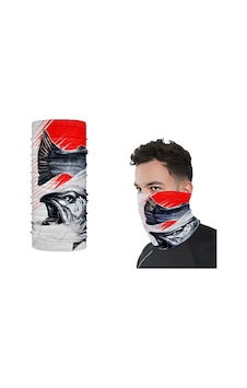 Wily Wear Uv Boyunluk Vision Red Geniş Çok Renkli