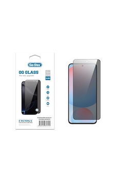 Galaxy S24 Fe Uyumlu Go Des Og Glass Privacy Antistatik Temperli Cam Ekran Koruyucu Siyah