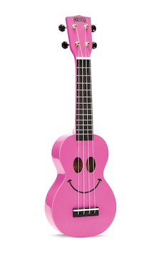 Mahalo U-smile Soprano Ukulele Pembe Mahalo U-smile Soprano Ukulele Pembe
