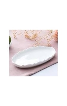 Acar Nırvana 1adet Oval Tabak 19,80 Cm Porwm-06303 Beyaz Acar Nırvana 1adet Oval Tabak 19,80 Cm Porwm-06303 Beyaz