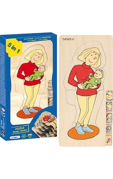 Beleduc Katlı Puzzle-Anne 15X30Cm Beleduc Katlı Puzzle-Anne 15X30Cm