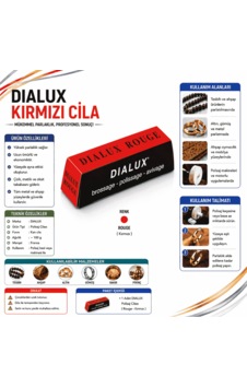 Dialux Polisaj Cila - Dialux Kırmızı Cila Dialux Polisaj Cila - Dialux Kırmızı Cila
