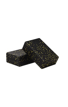 Actifoam Yoga Blok Yoga Köpüğü Bloğu Siyah - Sarı 2'li Actifoam Yoga Blok Yoga Köpüğü Bloğu Siyah - Sarı 2'li