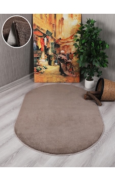 My Evilla Modern Dekoratif Kaymaz Taban Rabbit Oval Halı Yolluk 001 My Evilla Modern Dekoratif Kaymaz Taban Rabbit Oval Halı Yolluk 001